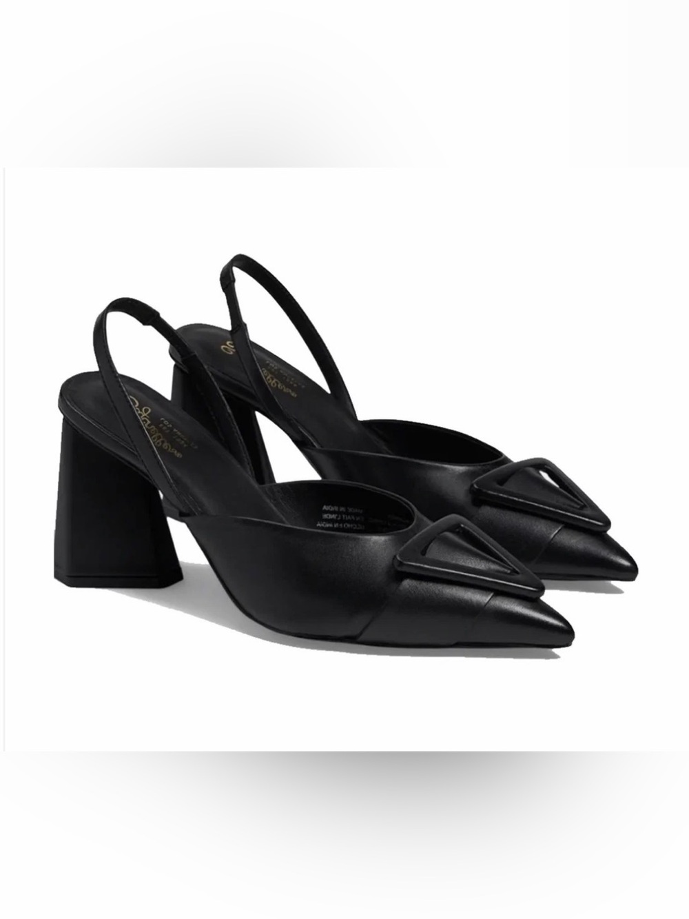 Seychelles Black Leather Rumor Has It Women's Pump size 10